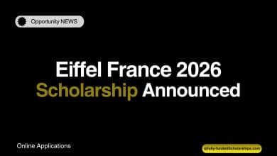France Excellence Eiffel Scholarship 2026 - Dare to Dream Big in France